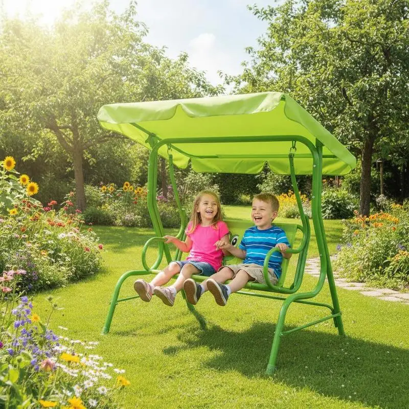 Schaukel für Kinder, grün