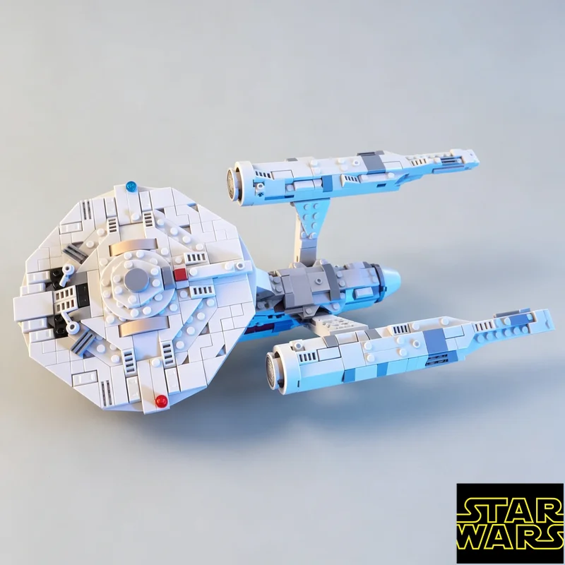 729-pz-moc-ncc1701-scala-midi-mattoncini-modulari-spazio-esterno-giocattolo-educativo-regalo-aviazione-serie-cinematografica-famosa