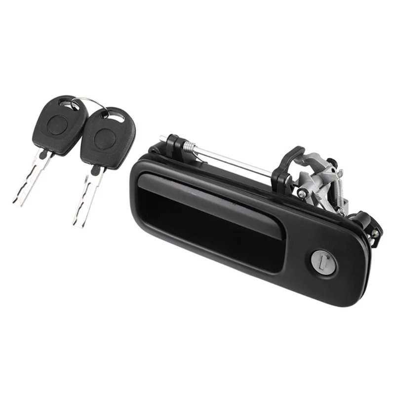 For Golf 4 1J6827565B Car Outside Tailgate Handle Trunk Handle with Lock 2 Keys Dropship