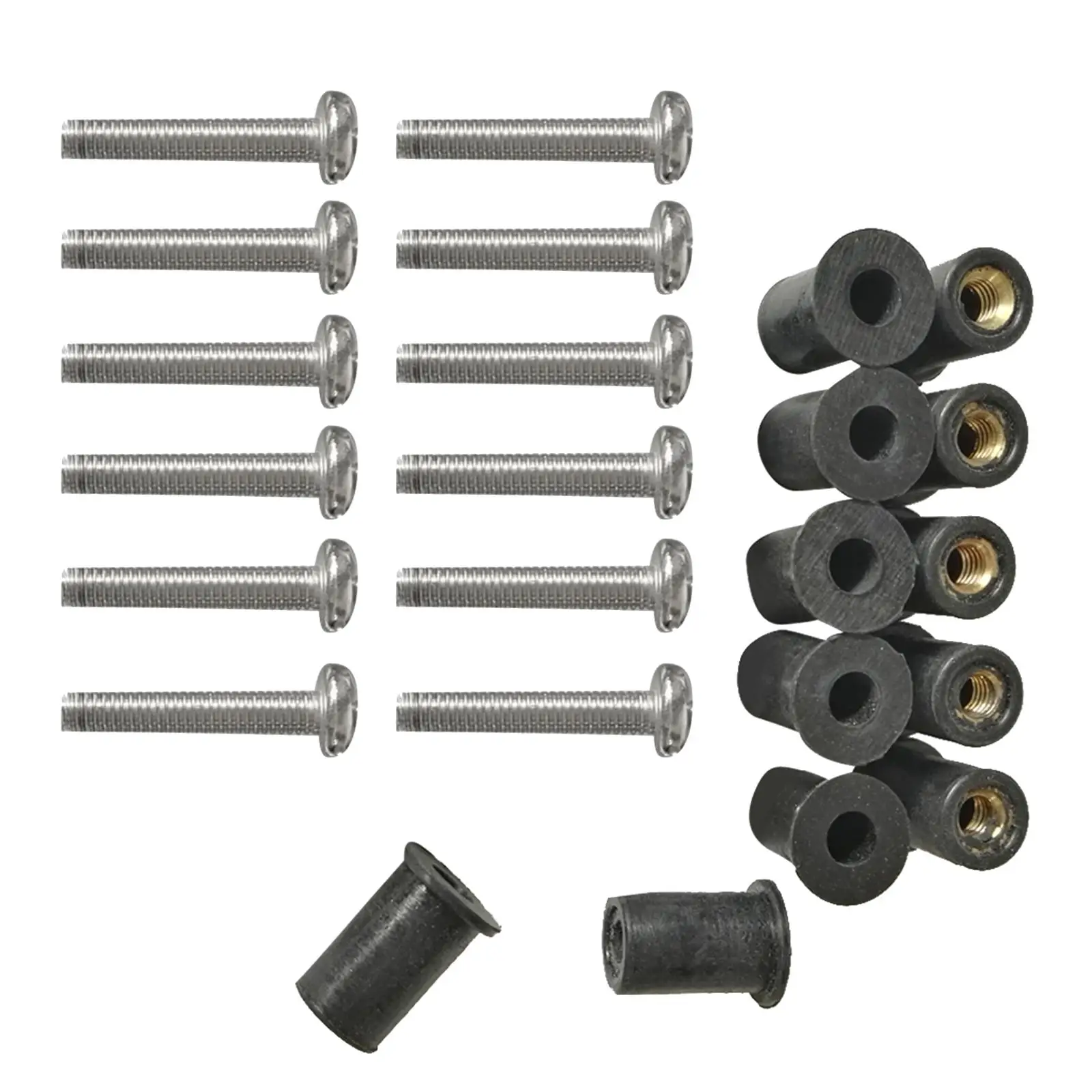 kit-de-reparo-para-barcos-porcas-de-borracha-porcas-de-flange-de-latao-e-parafusos-de-aco-inoxidavel-para-caiaque-canoa-e-uso-maritimo