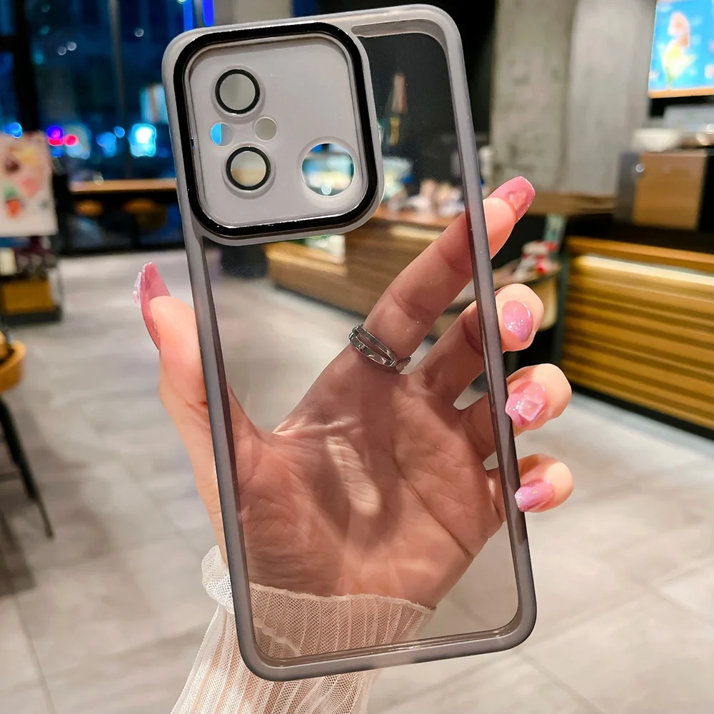 Etui do Realme C51 C53 C71 C75 Note 50 C65 C67 C55 C61 C63 10 11 12 z osłoną obiektywu aparatu Flim Cover