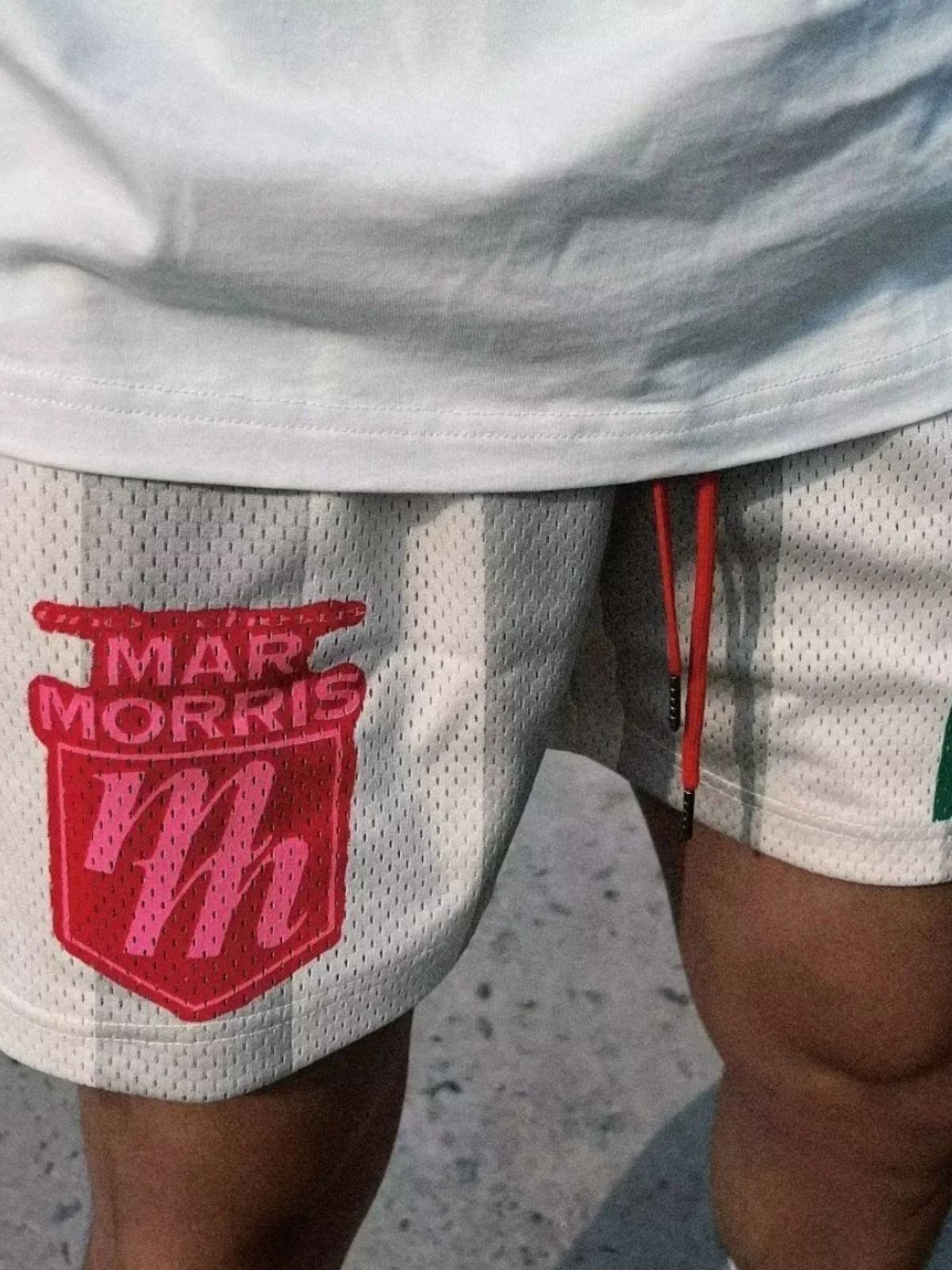 

American Sle Baskeall orts Men's Fitn Leisure Pants Knee-Length Ball Pants Youthful Vitali All-Season Thin Model