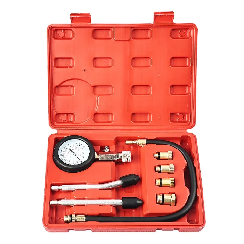 Car Cylinder Pressure Detection Tool  Kit Portable Engine Diagnostic Cylinder Gauge for Automotive Repair Auto Repair Mechanic
