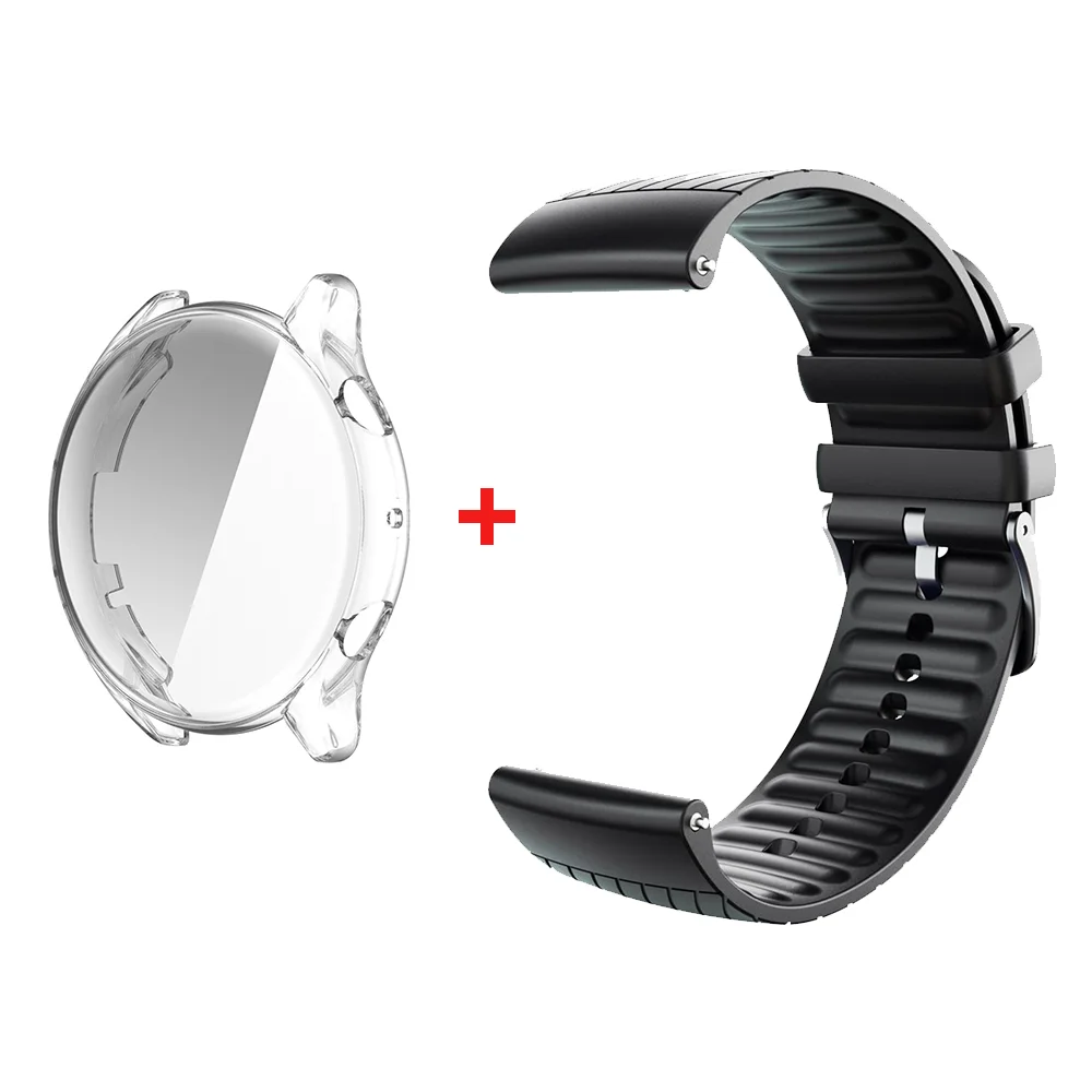 Per Amazfit GTR 3 GTR 3 pro Smart Watch custodia protettiva con cinturino in Silicone per Amazfit GTR 2 2e Wristband Full screen Silicone Full