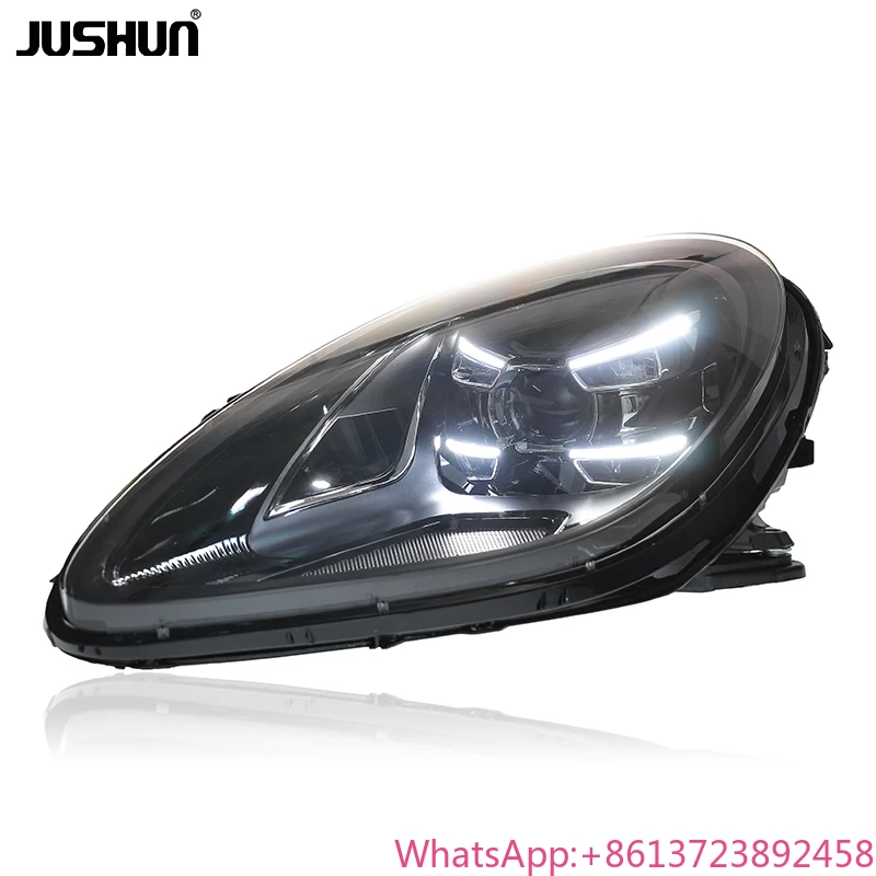 

JUSHUN Headlamp Assembly for Porsche Macan 95B 95B. 1 95B. 2 2014-2024 Turn Signal Brake Car Accessories LED Headlight