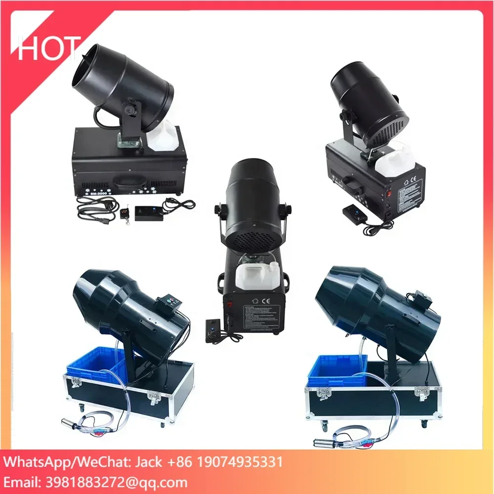 

Indoor/Outdoor 1500W/2000W/3000W Artificial Snow Machine Stage Effects Christmas Party Events iPad Photo Shooting Durable Metal