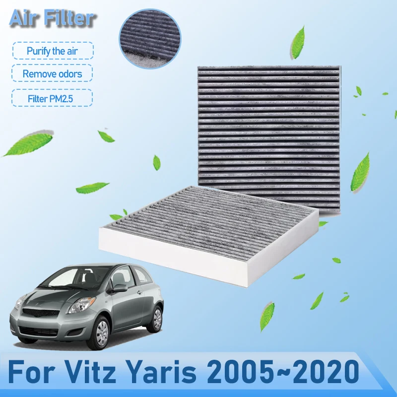 

Car Air Filter For Toyota Vitz Yaris XP90 XP130 2005~2020 Intake Purifier Engine Conditioner Filter Grid Replacement Accessories