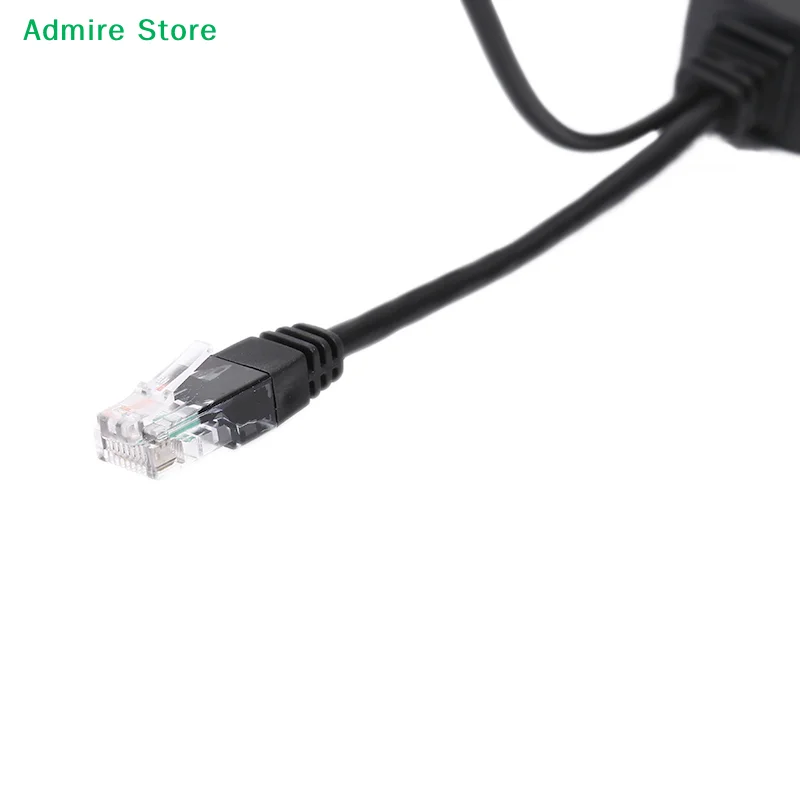 [G]Gigabit Active PoE Splitter Power Over Ethernet 48V to 12V 1A-2A 10/100/1000Mbps