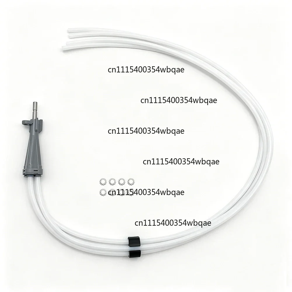 ZOCI-For FLASHFORGE AD5X 4 in 1 out Tube Set with Screws 3D Printer Filament Hub Connector 4-Color Module Feeding PTFE Tube