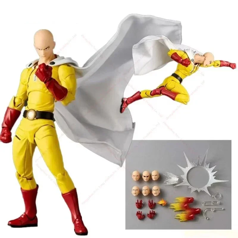 

Новый хит One Punch Man Saitama Amazing Yamaguchi Revoltech Saitama в наличии Аниме Фигурки Коллекция Модель Игрушки Подарки