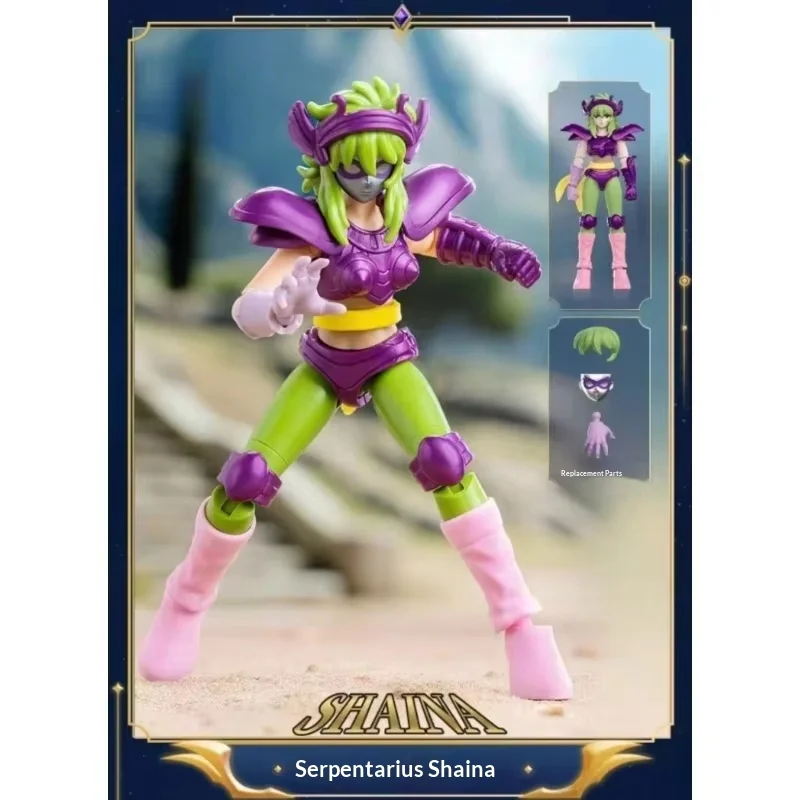 

Blokees Saint Seiya Star Edition 2nd Generation Handheld Toy Collectible Anime Model Figurine Blind Box