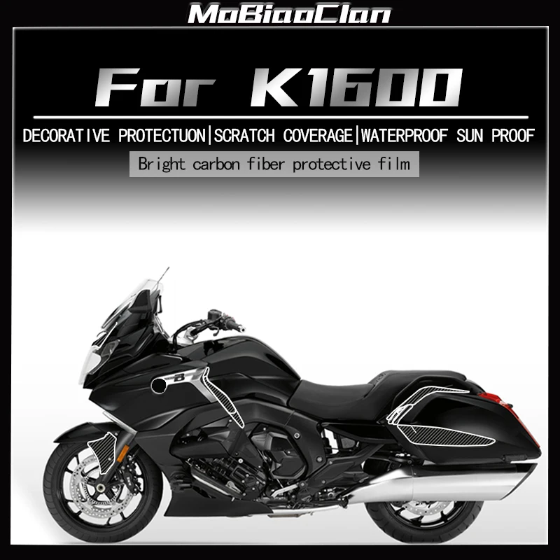 

Для BMW K1600 мотоциклетные наклейки из углеродного волокна, комплекты обтекателей, аксессуары для мотоциклов, украшения, защитные наклейки