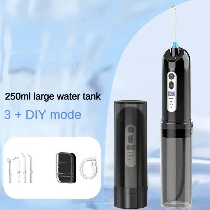 

Sterilisation Oral Irrigator Electric Portable Dental Water Flosser Teeth Cleaning Intelligent IPX7 Waterproof 250ml