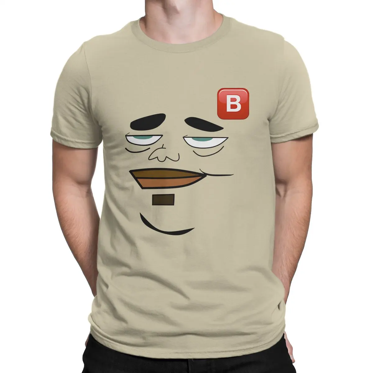 Total Drama Island Animation Series Anime Beverly Tshirt Homme Men's Clothing Blusas Cotton T Shirt For Men