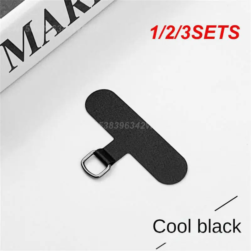 1/2/3SETS Cell Phone Replacement Cord Pad Reliable Approximately 6 Centimeters Long Cell Phone Lanyard Pad With Stand