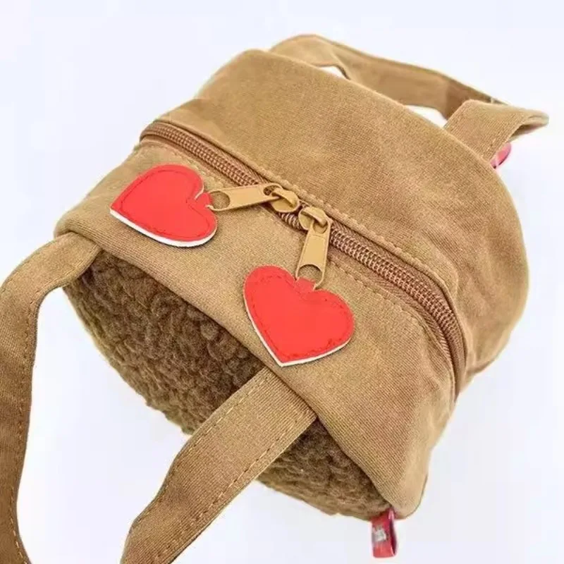 Nowa Japońska Kreskówkowa Urocza Pluszowa Torebka Monchichi Mała Torba do Przechowywania Drobiazgów Torba na Ramię na Wyjścia Portmonetka Prezent Urodzinowy dla Przyjaciół