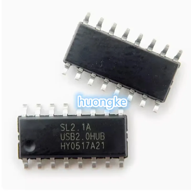 10PCS/LOT SL2.1A SOP-16 SL2.1S SSOP16 One to four USB 2.0HUB chip in stock