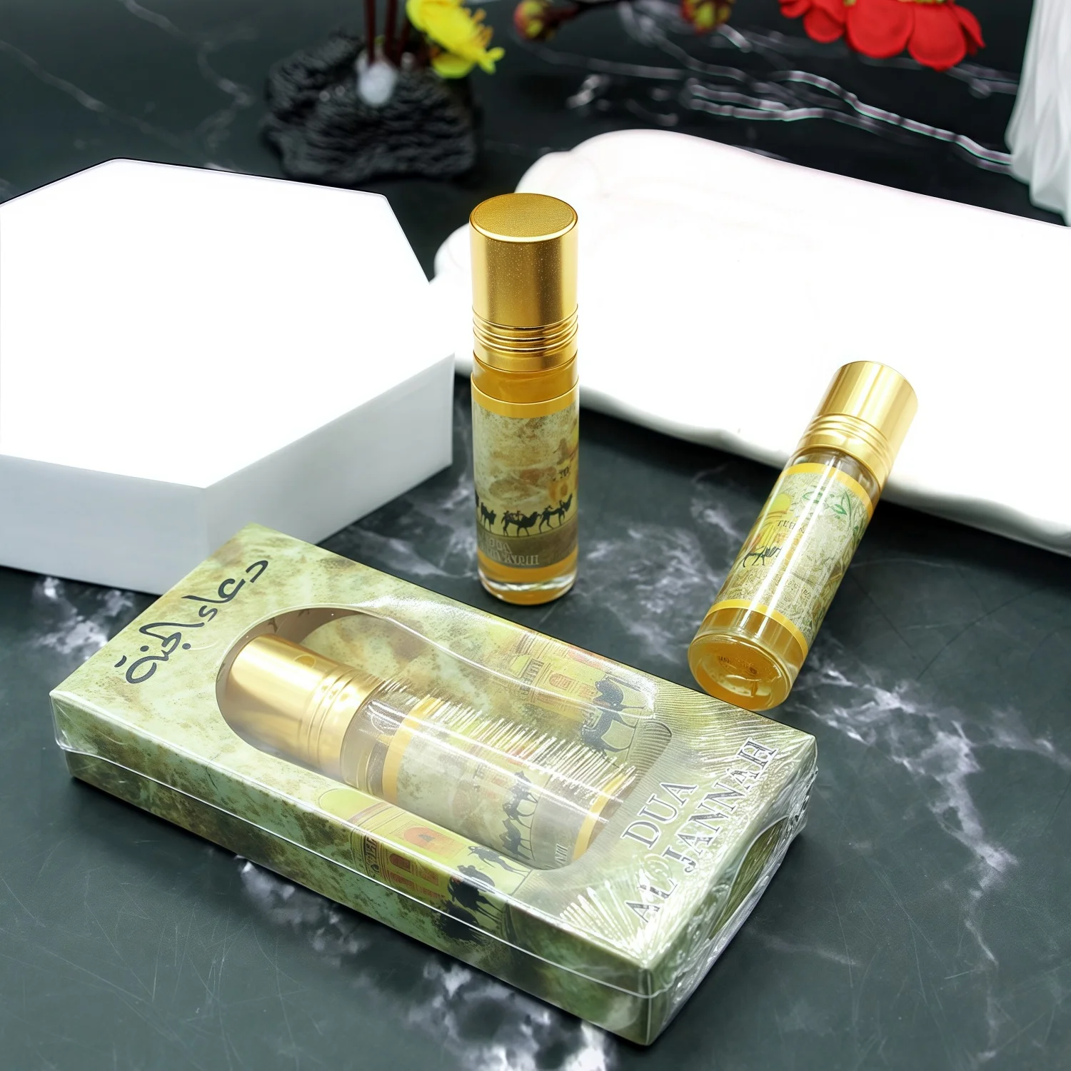 3 قطعة 6 مللي منتجات عربية سويسرية فاخرة من دبي عطر زيتي شخصي مدمن يدوم طويلاً رائحة توقيع مغرية