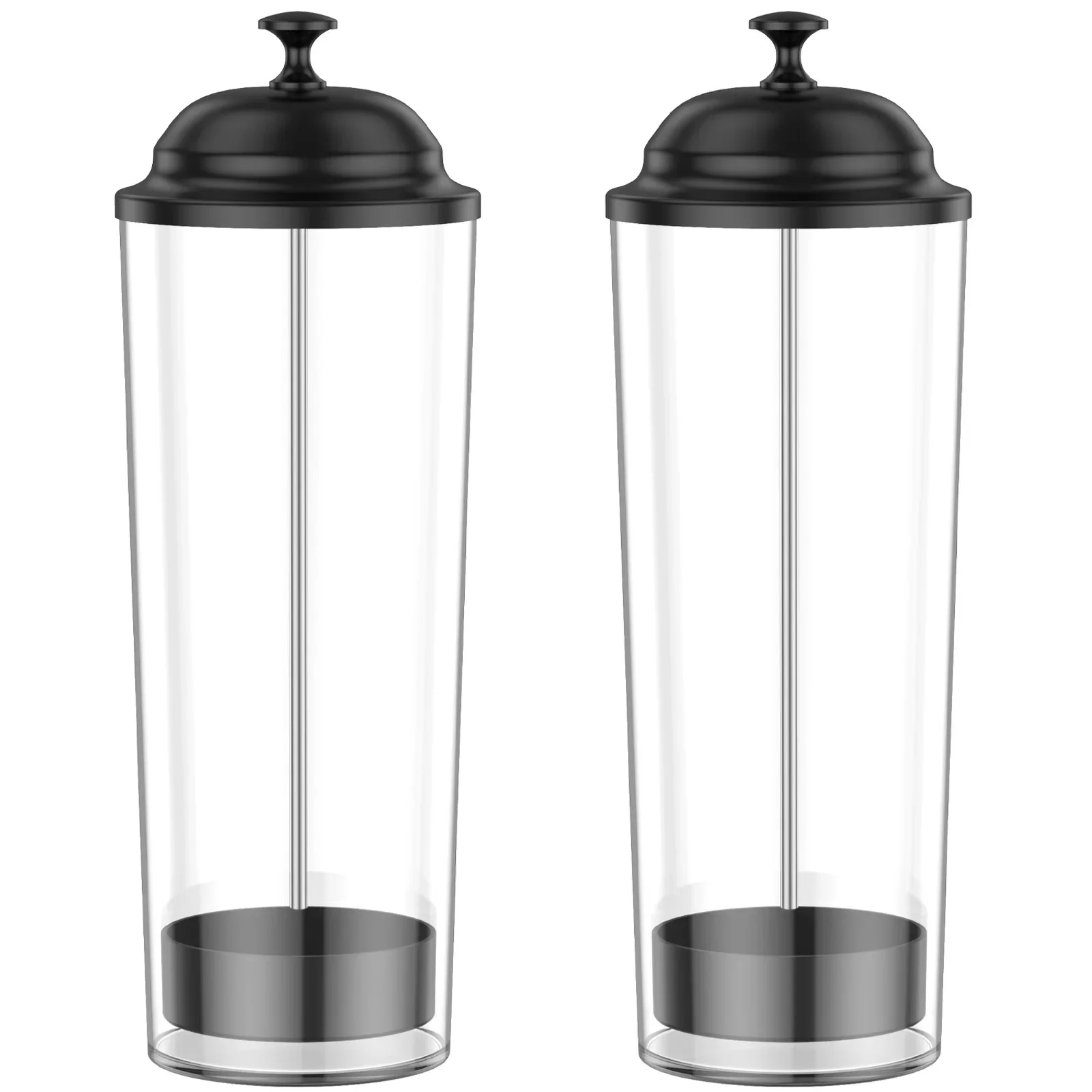 

Versatile Straw Organizer Container Convenient Straw Dispenser Straw Holder with Lid for Party Plastic Straw Organizer