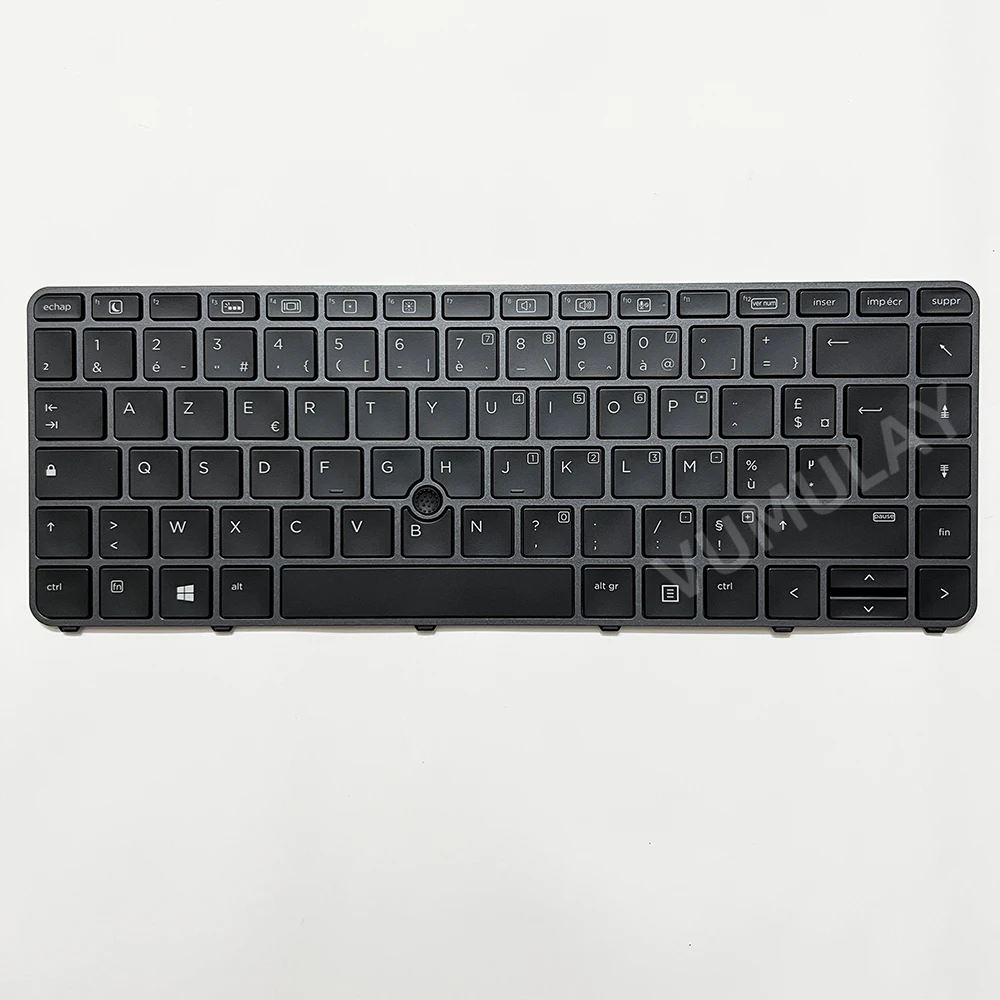 Imagem -03 - Teclado Retroiluminado Azerty para hp Elitebook 840 g3 840 g4 848 g3 848 g4 840r g4 745 g3 745 g4 Zbook 14u g4 Ponteiro fr Francês 819877-a41 Bel 836308-a41 821177-a41 836307-fp1 819876-fp1 V151526dk1 937309141