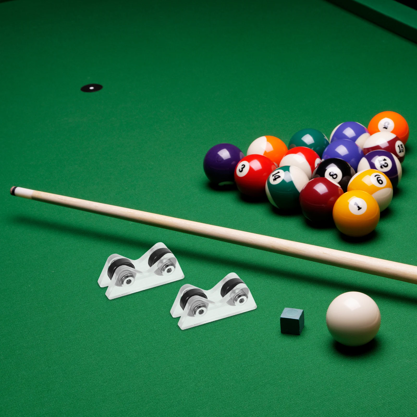 

2Pcs Billiard Cue Straightness Test Tool Portable Snooker Pool Maintenance Inspection Accurate Shots Performance