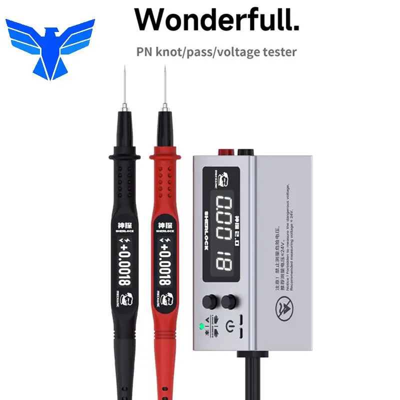 

MECHANIC Sherlock V2.0 Voltage Internal Resistance Strap HD Display Accurately Detect Motherboard Data To Determine Repair Tools