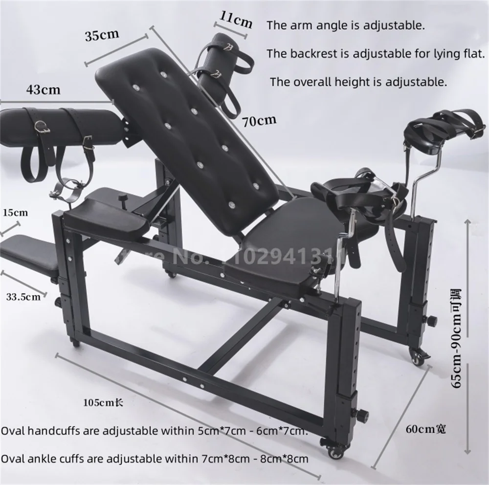 BDSM Spanking Bench Sex Furniture Erotic Chair Cbt Board Table Sex Machine Bondage Spreader Bar Handcuffs Sex Toys For Couples