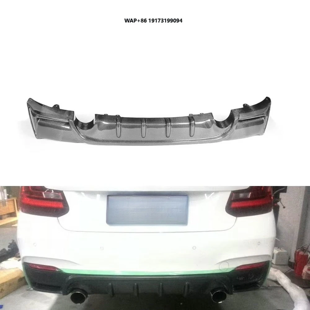 

Carbon Fiber F22 M235i Rear Diffuser for F22 Msport 230i 228i 14-17 NEW 2 Series