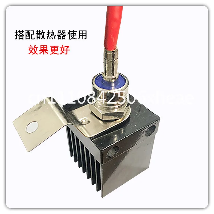 Full spiral 200A high power anti-reflection silicon rectifier diode