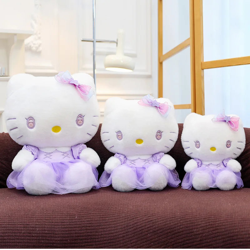 Sanrio 50 cm Kawaii Hello Kitty Gevulde Pop Kuromi Knuffel Kinderen Verjaardag Kerstcadeau Lapin Galaxy Supernova Schattige Pop