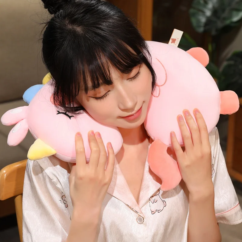 

Adorable Goose U-Shaped Cushion Affordable Support for Sofa Bed Office Non-Slip Bottom Machine Washable Soft Fun Decor Gift Idea