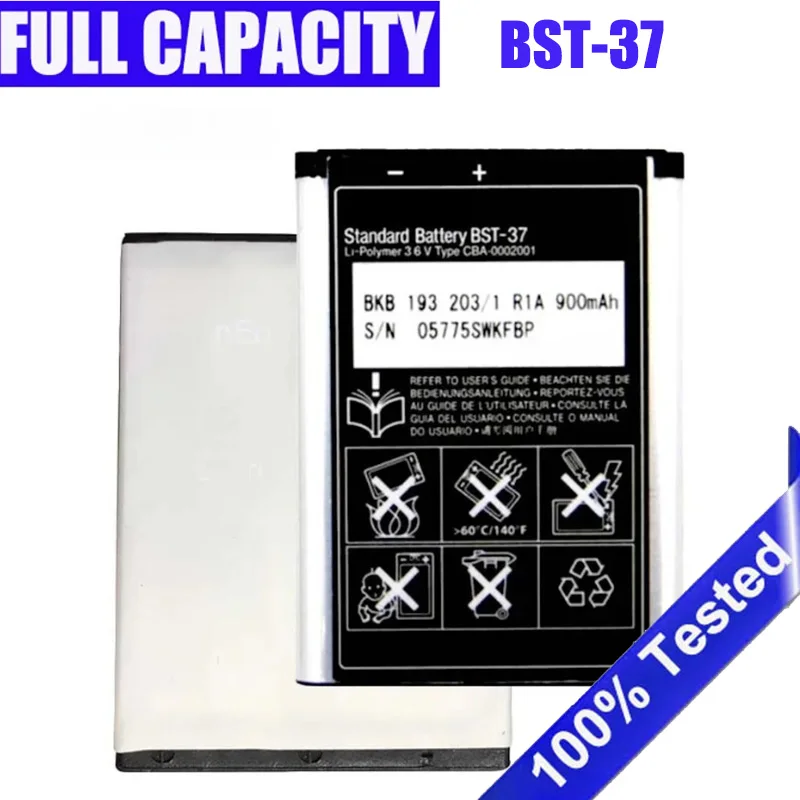 Nueva batería BST37 BST 37 BST-37 para Sony Ericsson K750/ D750i W800i W810i K600 K610i D750i K200i K220i