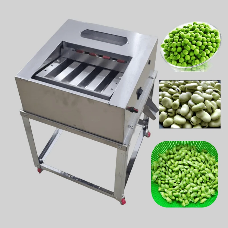 

Automatic Pea Shelling Machine Automatic Feeding Pea Shelling Machine Suitable for Shelling Legumes, Soybeans, and Peas