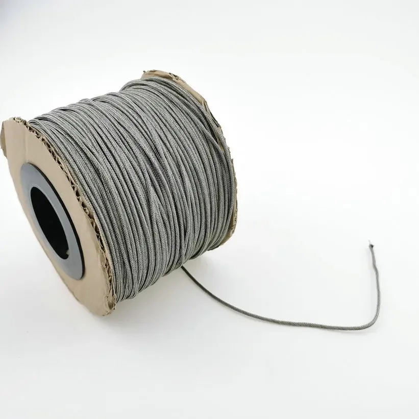 1 meter guitar circuit welding Shielded braided wire Single core 1C  Signal connection cable