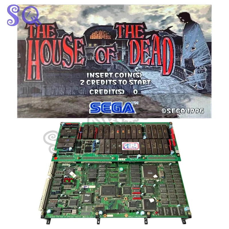 

Arcade Shooting Video Game The House of the Dead PCB Jamma Board Coin Operated Gun Machine Board