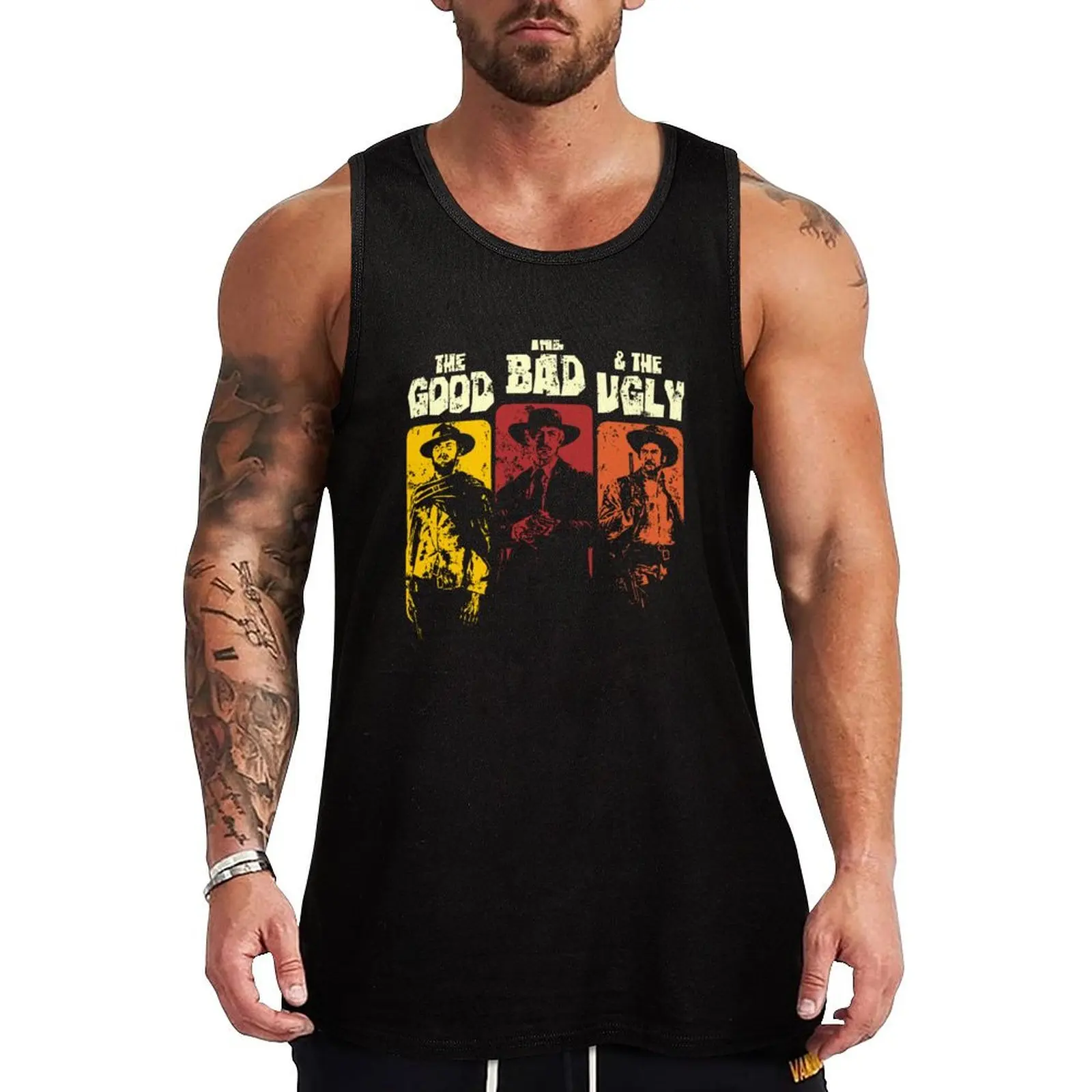 

The Good, The Bad, & The Ugly Tank Top Bodybuilding clothing man summer clothes for men