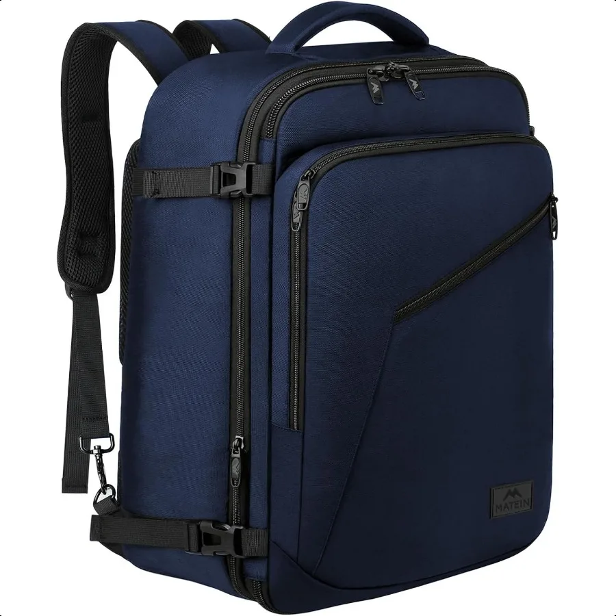 

Weekender Backpack Large Capacity Travelling Suitcase Backpack with Strap for Clothes Expandable Flight Appd Busin Carry on Day