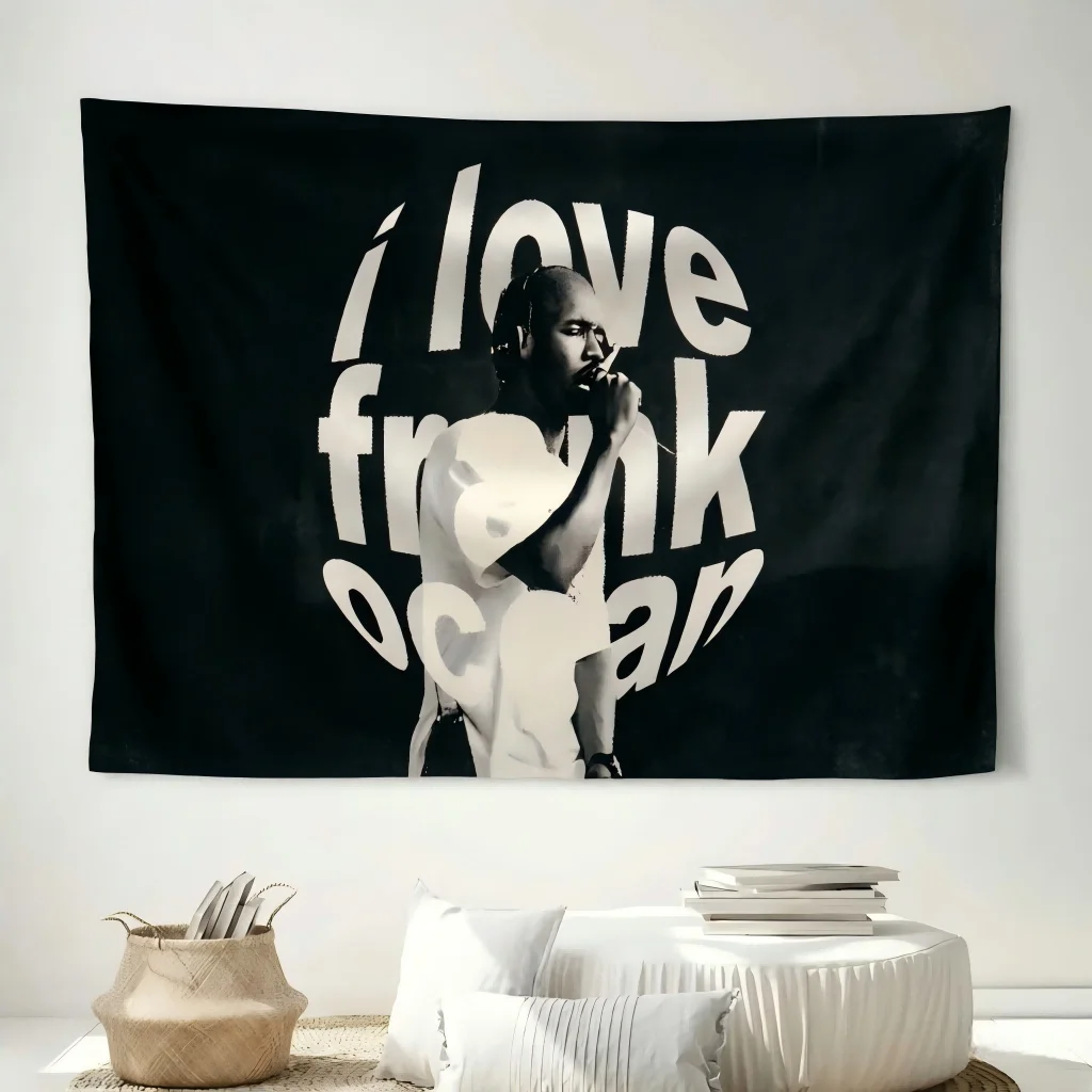 1pc 2D Flat I Love Frank Music Flag Tapestry, Music Poster Banner for Bars, Beer Houses & College Dorms, Vibrant Decorative Wall
