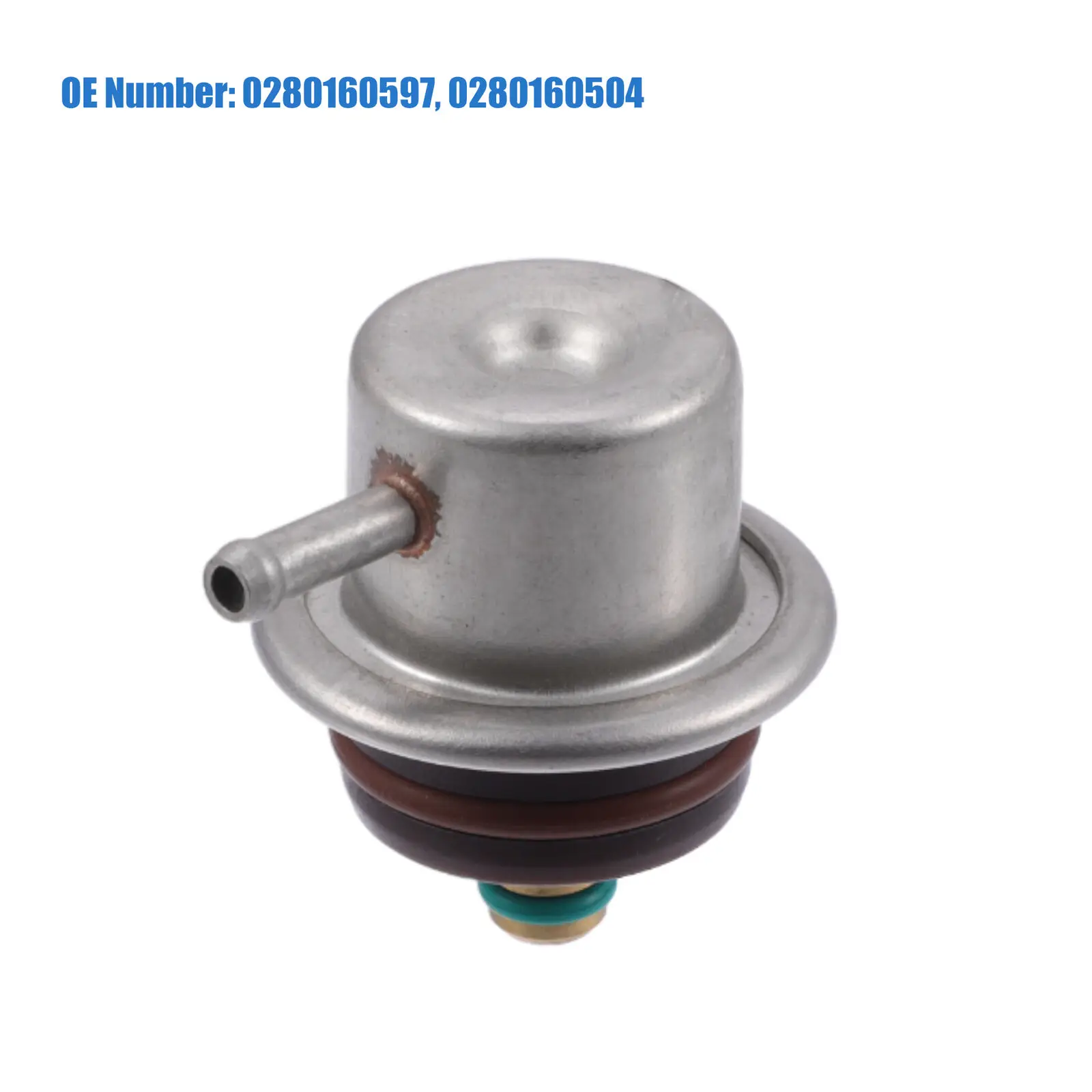 

Fuel Injection Pressure Regulator Compatible for M3 325is 840Ci 740i X5 328i 325i 525i 530i 540i 750iL 525iT Replaces 0280160504