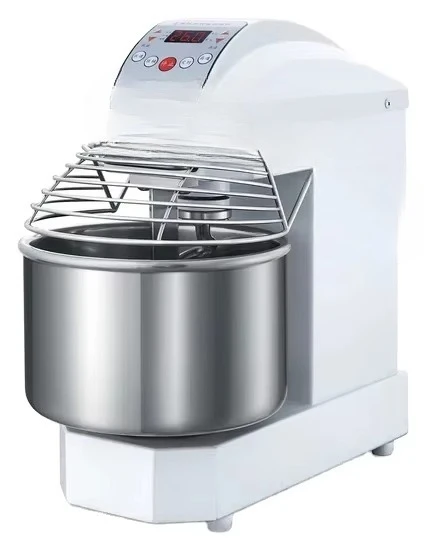 

High Quality Industrial Automatic Heavy Duty Electric Bread Dough Mixer 25kg Spiral Dough Mixer