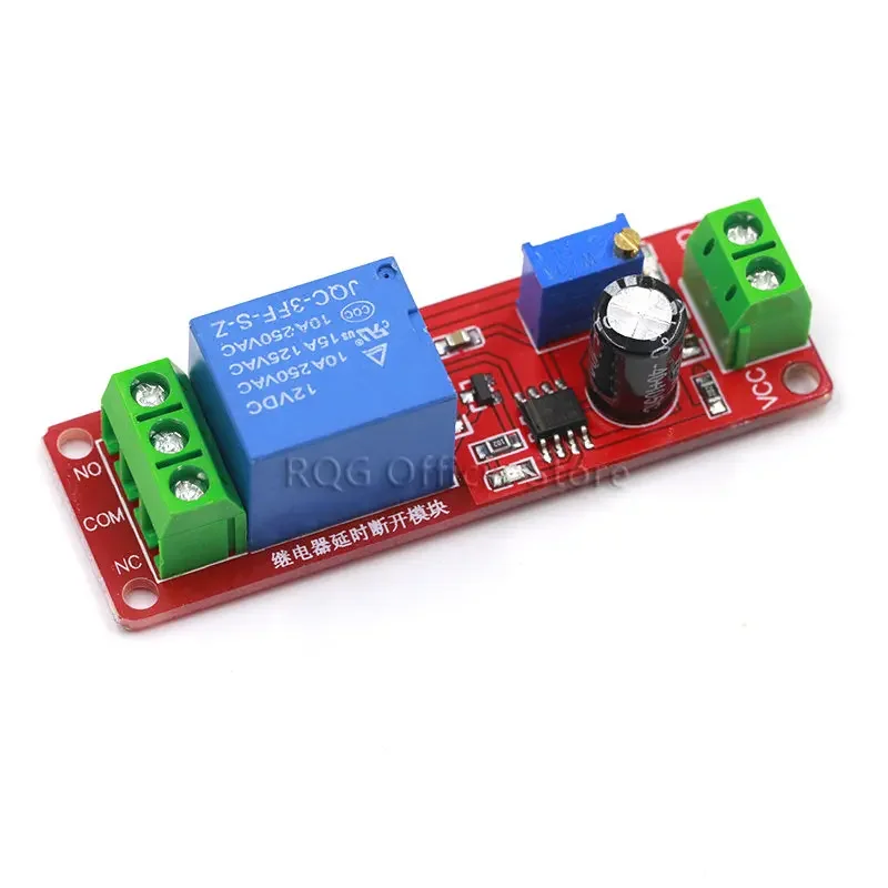 NE555 DK555 Timer Switch Adjustable Disconnect Module Time delay relay Module DC 12V Delay relay shield 0~10S