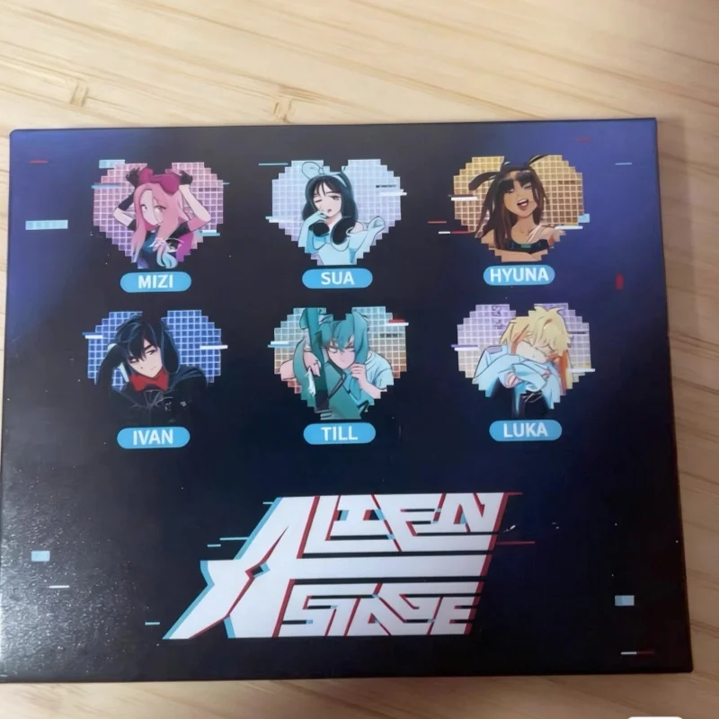 

Alien Stage Rabbit Series Pixel Heart акриловый магнит на холодильник аниме косплей коллекционный модный Иван Till Mizi Luka орнамент подарок