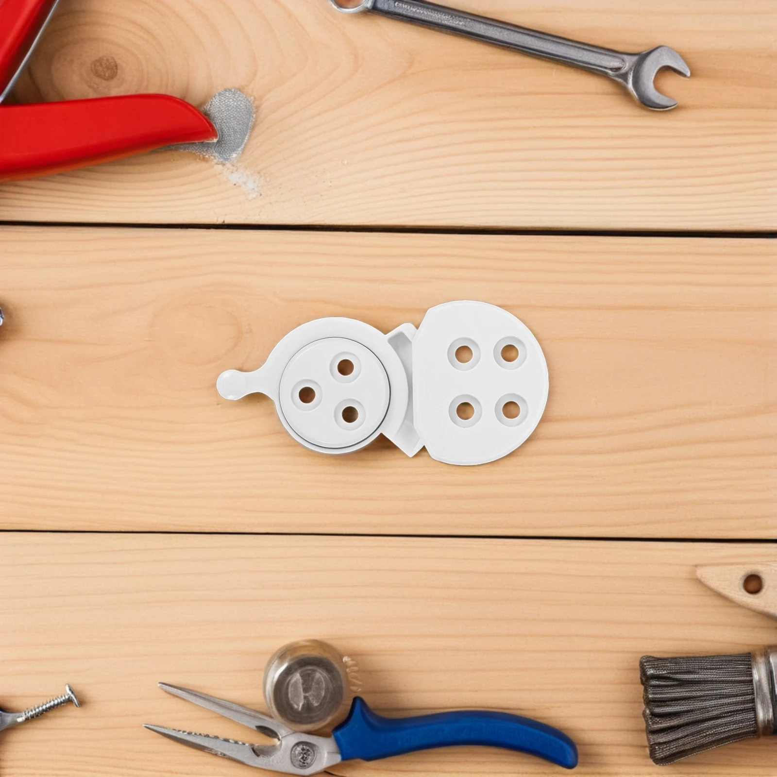 

2pcs Desktop Wood Panel Connectors Heavy Duty Table Locks For Office Desk Dining Table Buckle Hardware Corner Brackets Expanded