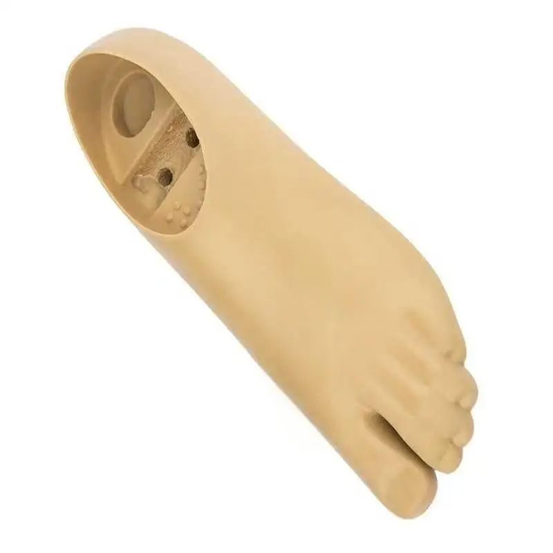 لوح القدم الاصطناعي تصميم فصل أصابع القدم ثقبين المنقولة الكاحل الملحقات أجزاء الأطراف الاصطناعية الجبيرة المقابس ربط