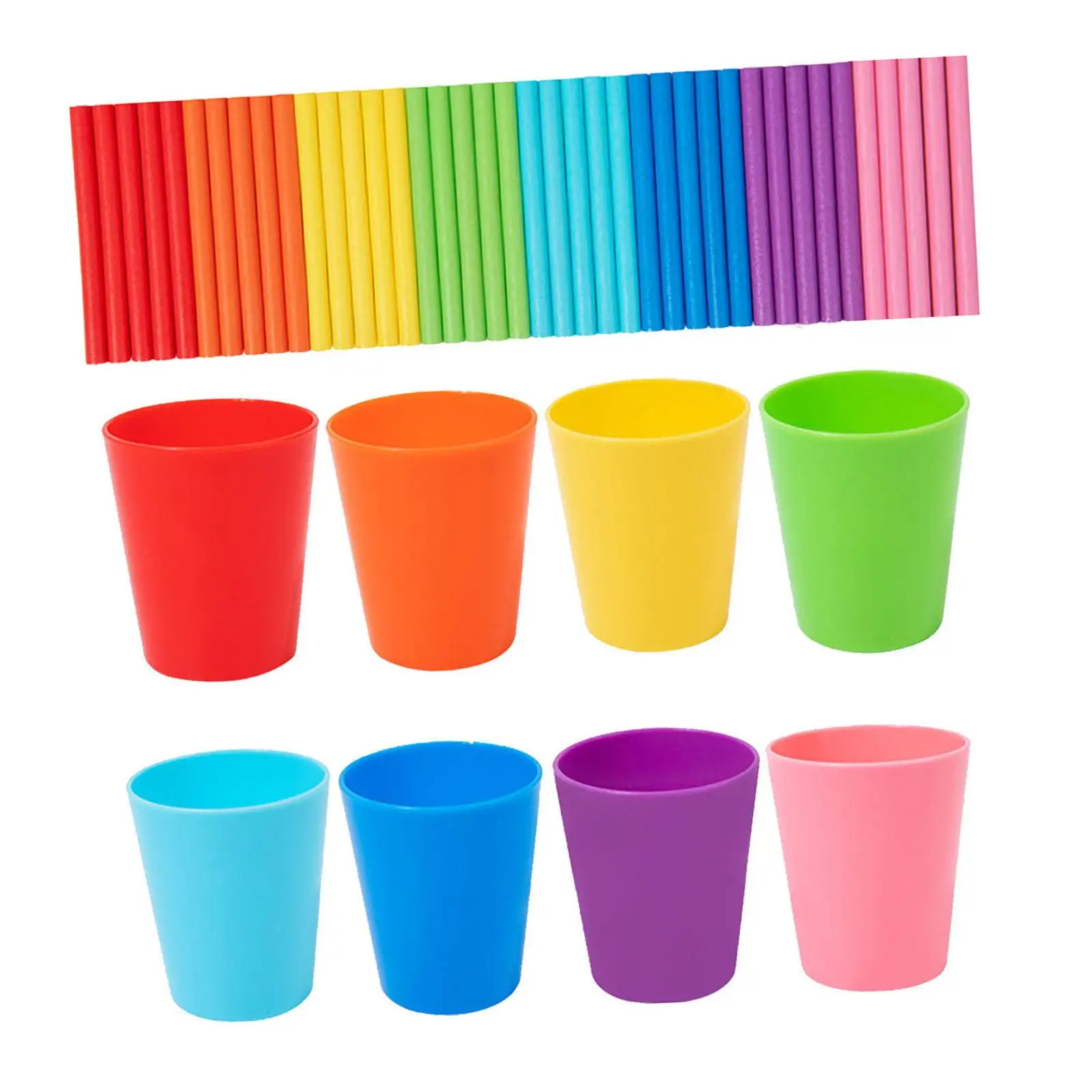 Set da gioco per l'ordinamento dei colori Giocattolo Montessori per età superiore ai 3 anni in età prescolare