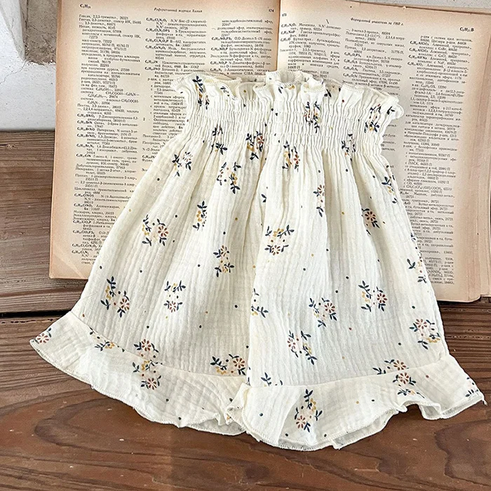 Baby Mädchen Kleidung Anzug Kurzarm Baumwolle Gedruckt T-Shirt + Shorts Neugeborenen Baby Mädchen Kleidung Anzug Für Sommer Sets Koreanischen stil – Detail 8