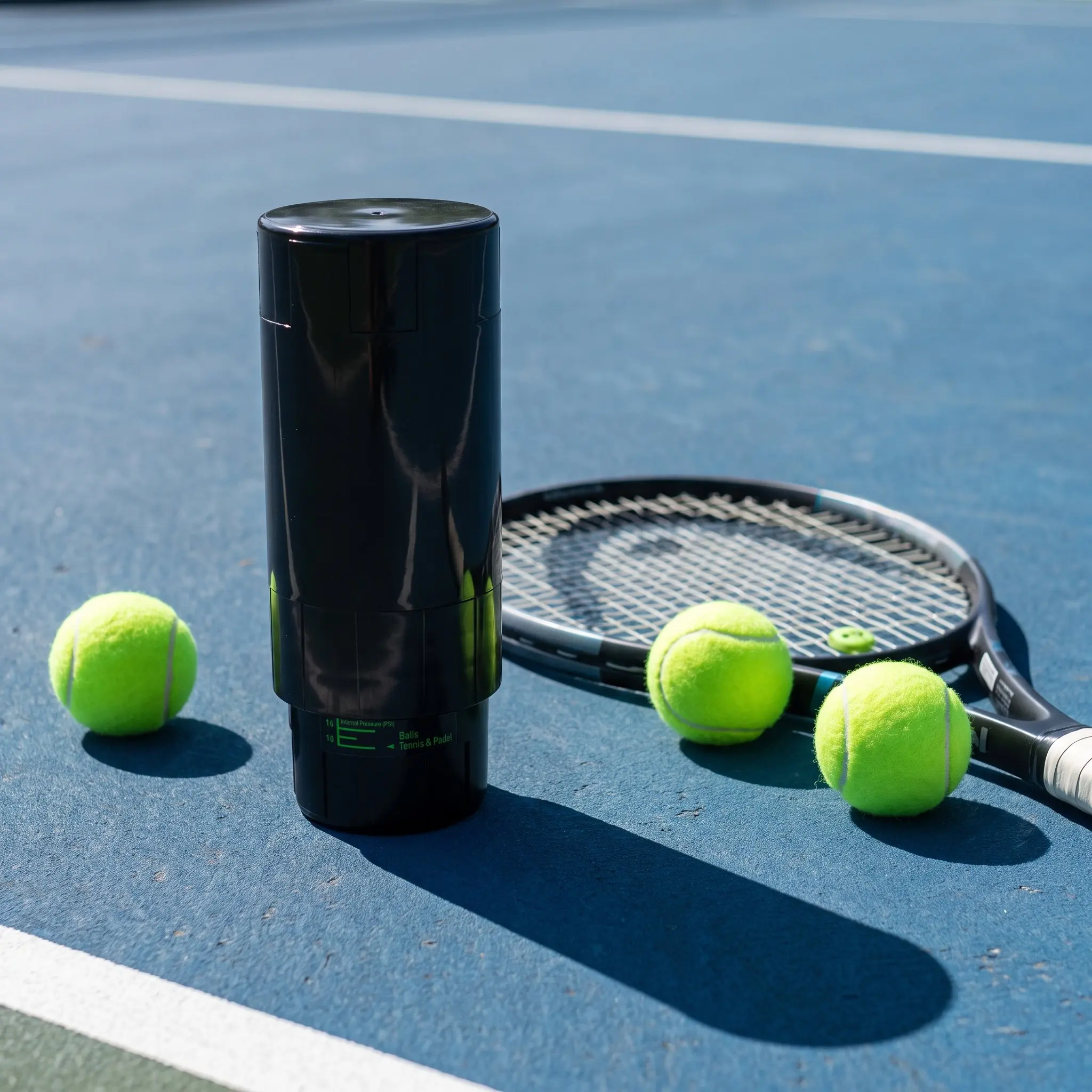 Reusable Tennis Ball Pressurizer Tennis Booster Sport Ball Canister Pressurized Storage Tube Pressure For Balls Bounce Saver