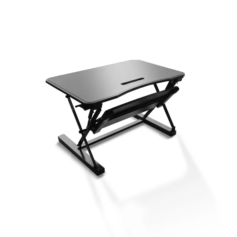 Adjustable Height Folding Table With Keyboard Tray Lifting Height From 0.39'' To 19.69'' Laptop Stand