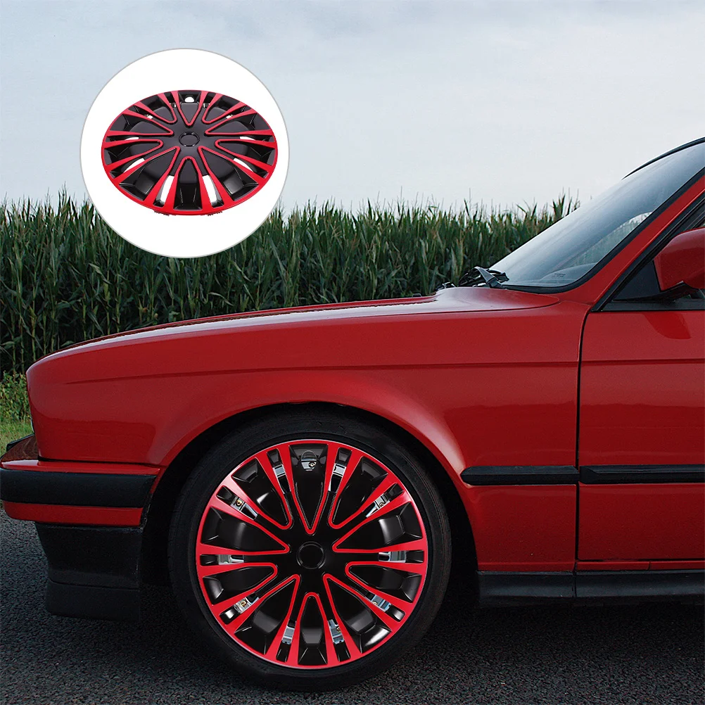 

2Pcs Universal Car Wheel Hub Caps 13 Inch Automotive Durable Waterproof Hub Cover Replacement Decorative Wheel Covers for Suvs