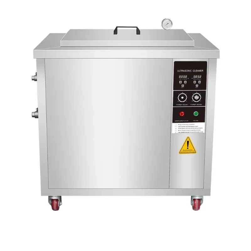 Large Industrial Ultrasonic Cleaner Stainless Steel Tank with Circulation Filter for Heavy Duty Cleaning Hardware Parts Oil Rust